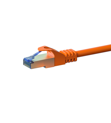 CAT 6a Netzwerkkabel LSOH - S/FTP - 30 Meter - Orange