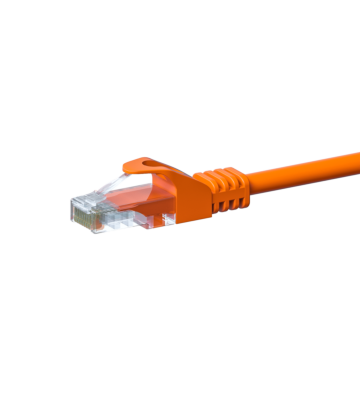 CAT 5e Netzwerkkabel U/UTP – 20 Meter - Orange - CCA