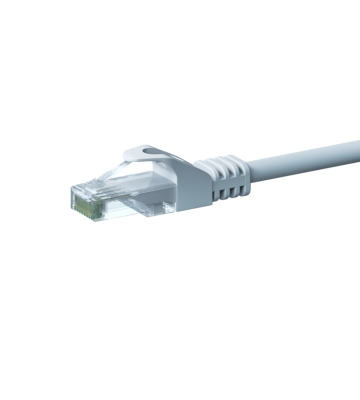 CAT 6 Netzwerkkabel U/UTP - 15 Meter - Weiß - CCA