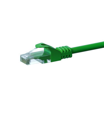 CAT 6 Netzwerkkabel U/UTP - 0,25 Meter - Grün - CCA