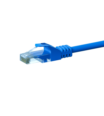 CAT 6 Netzwerkkabel U/UTP - 3 Meter - Blau - CCA