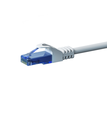 CAT6a Netzwerkkabel 100% Kupfer - U/UTP - 20 Meter - Weiß