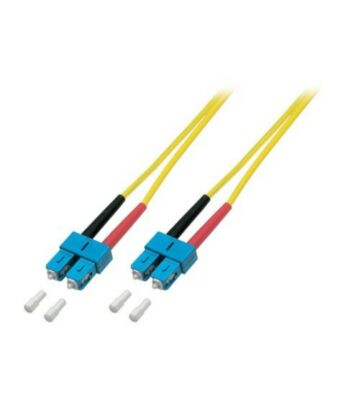 OS2 duplex Glasfaserkabel SC-SC 2m