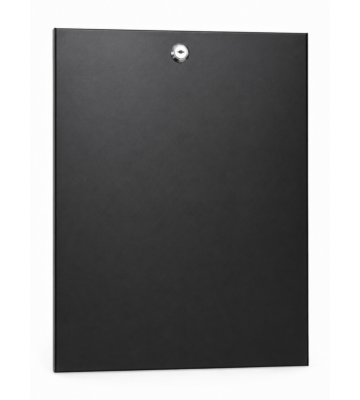 4 HE Metallseitenwand für 10" Servergehäuse - 450mm tief mit Schloss