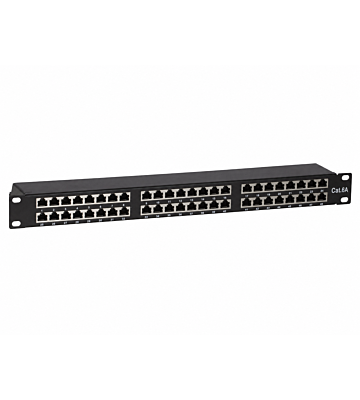Patchpanel 19" CAT 6a STP - 48 ports