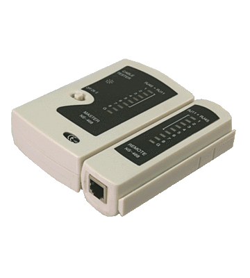 Netzwerktester, RJ11 RJ12 RJ45 ISDN Leitungstester, Cat5 Cat6 Kabeltester