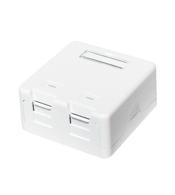Keystone Leergehäuse - Verteilerdose – 2 Port