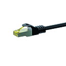 RJ45 Patchkabel Mit CAT 8.1 S/FTP Rohkabel, Grau, Kupferleiter, LSZH Halogenfreier Kabelmantel