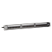Patchpanel 19" CAT6a UTP - 24 ports