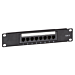Patchpanel 10”, 8-fach UTP Patchpanel CAT 6