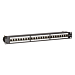 Patchpanel 19" CAT 6a STP - 24 ports