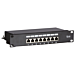 Patchpanel 10”, 8-fach FTP Patchpanel CAT 6