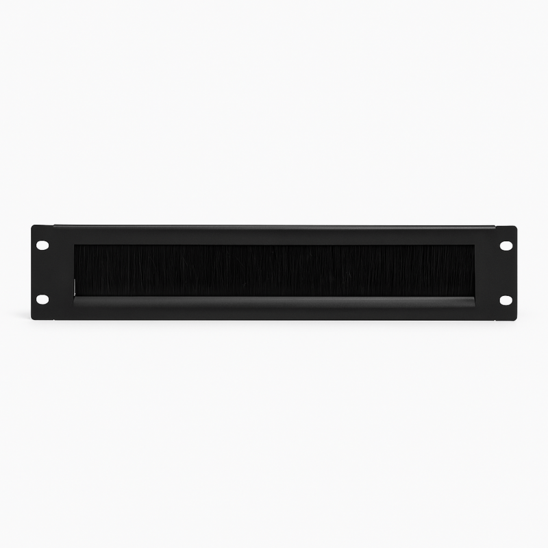 19 Zoll Bürstenpanel – 2HE