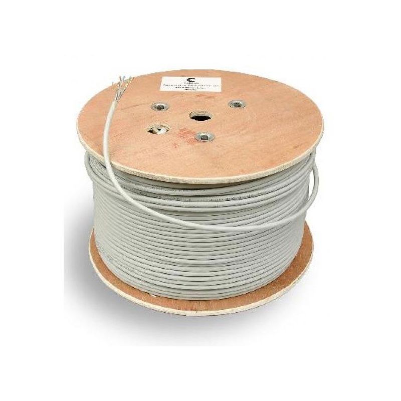 CAT 7 Belden Kabel - 4x2xAWG 24/1 - Starrleiter - 100% Kupfer - STP - 500 Meter - Grau