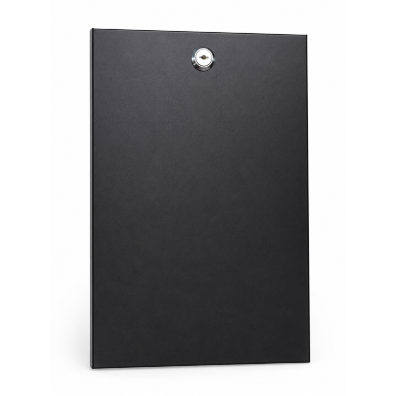 15 HE Metallseitenwand für 10" Servergehäuse - 310mm tief mit Schloss
