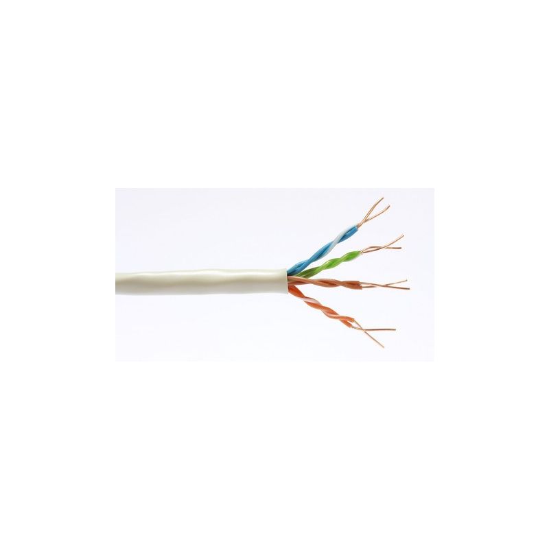 CAT 5e Belden Kabel - 4x2xAWG 24/1 - Starrleiter - 100% Kupfer - U/UTP - 100 Meter - Grau 