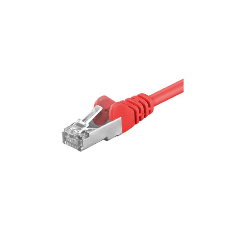 CAT 5e Netzwerkkabel F/UTP - 10 Meter - Rot