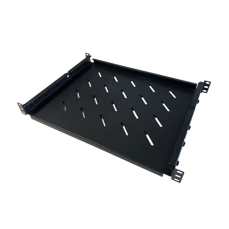 19” Universeller Fachboden 550mm bis 790mm - 1 HE