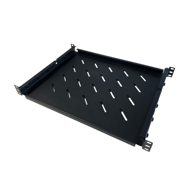 19” Universeller Fachboden 710mm bis 950mm - 1 HE