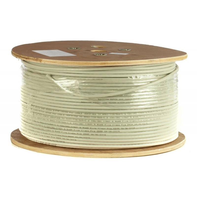 DANICOM CAT6A 100% Kupfer U/UTP 305m Starrleiter - LSZH (Cca)