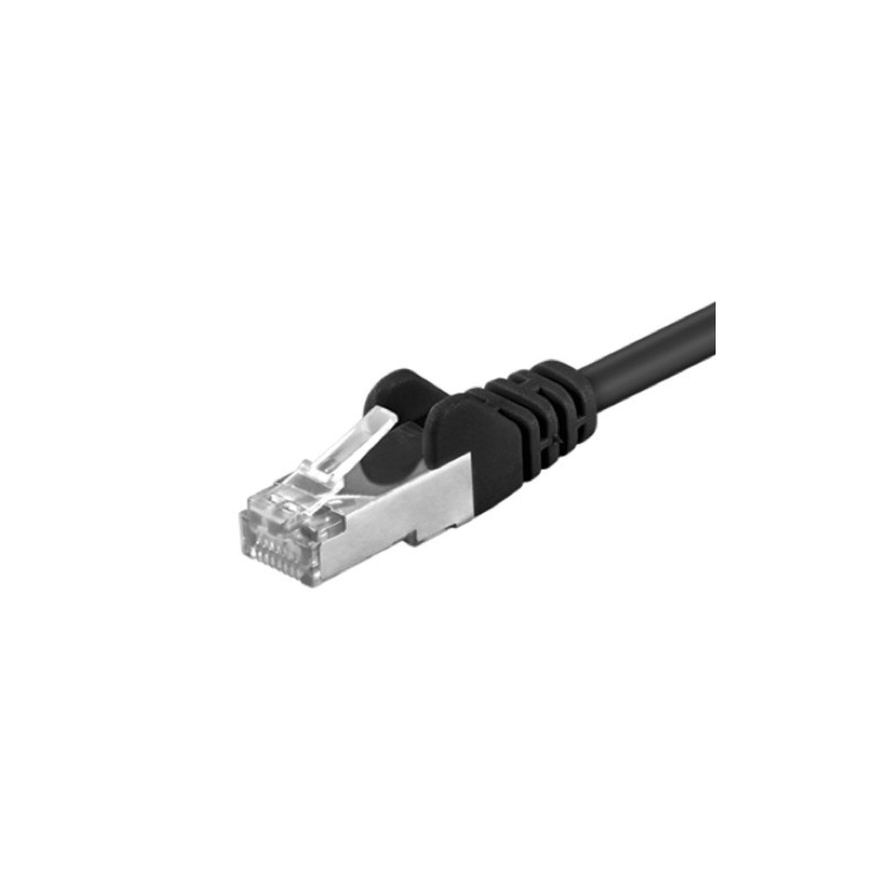 CAT 5e Netzwerkkabel F/UTP - 3 Meter -Schwarz