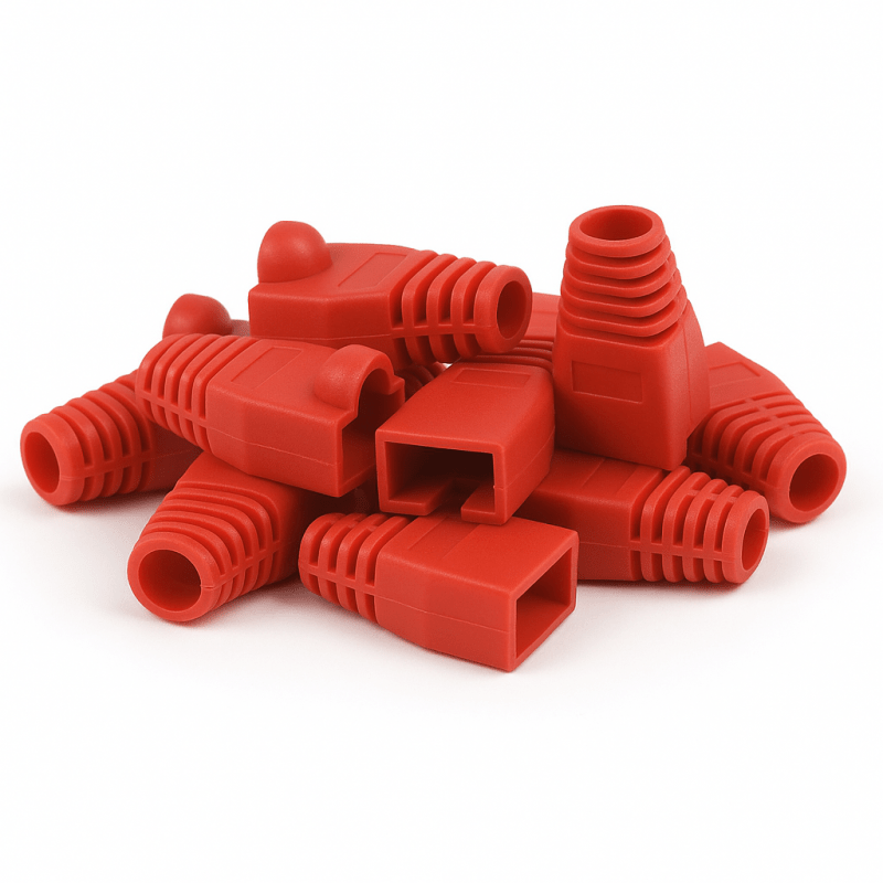 DANICOM RJ45 Tule Rot - 10 Stück