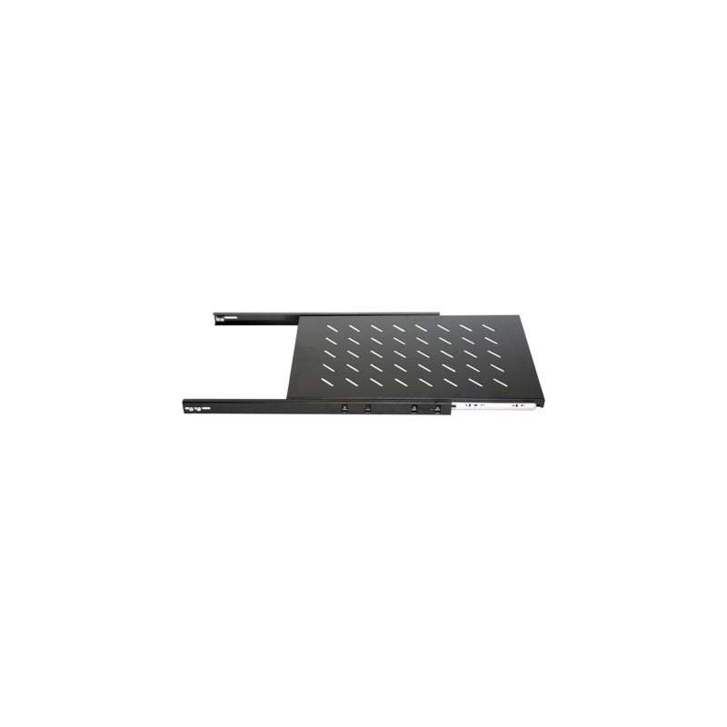 Ausziehbarer Fachboden – maximales Gewicht 18 KG  – 1 HE - 550mm Tief