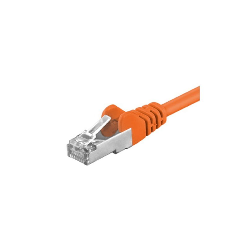 CAT 5e Netzwerkkabel F/UTP – 25 Meter -  Orange