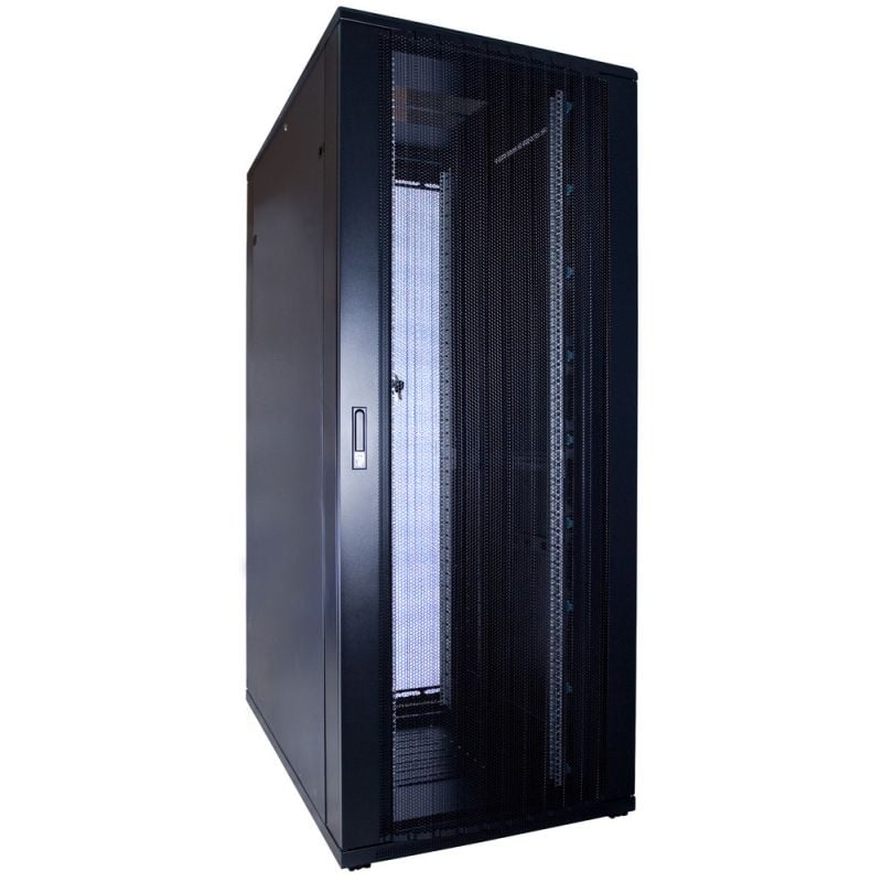 42 HE 19” Serverschrank, mit perforierten Türen (BxTxH) 800 x 1200 x 2000mm 