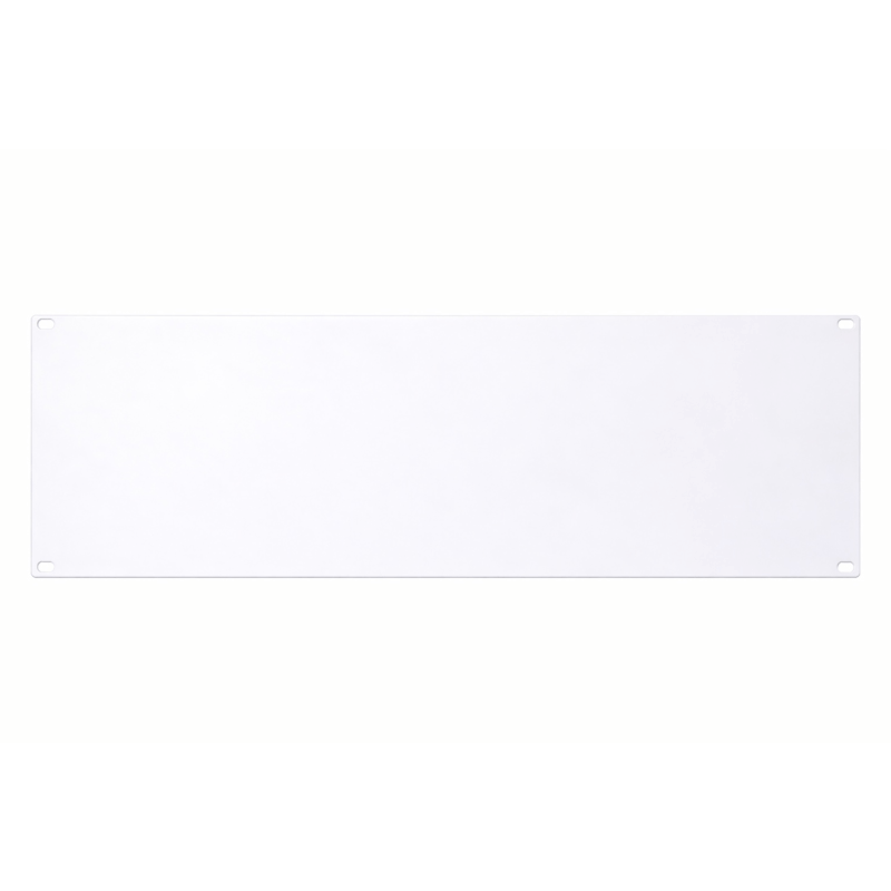 19” Blindabdeckung – 4 HE Weiß