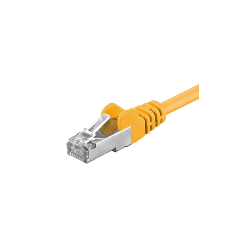 CAT 5e Netzwerkkabel F/UTP - 50 Meter - Gelb