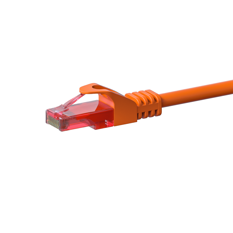 CAT6 Netzwerkkabel 100% Kupfer - U/UTP - 5 Meter - Orange