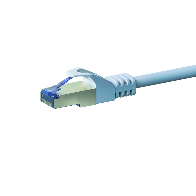 CAT 6a Netzwerkkabel LSOH - S/FTP - 1 Meter - Weiß