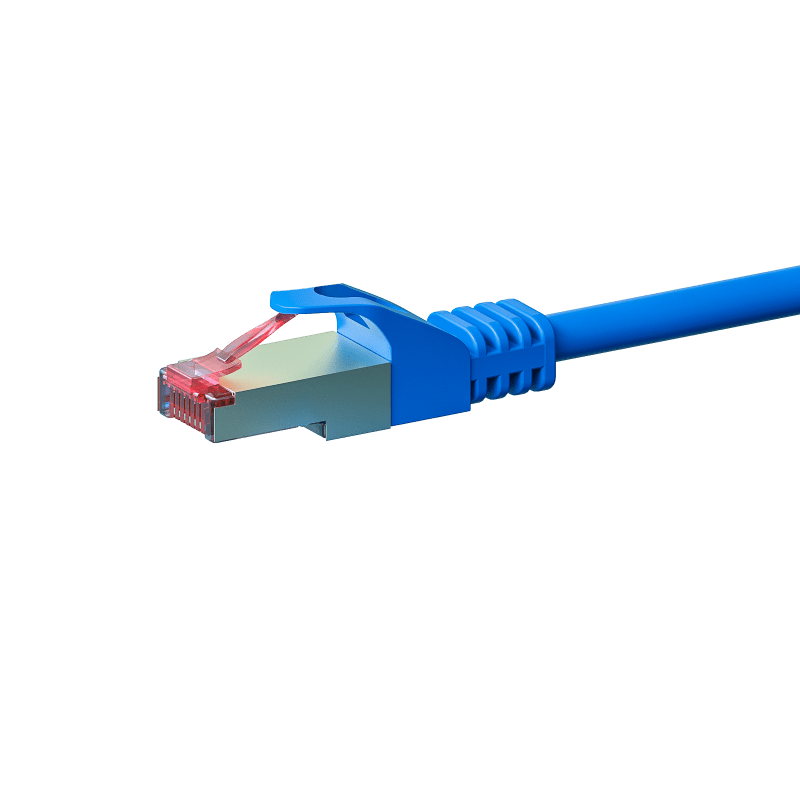 CAT 6 Netzwerkkabel LSOH - S/FTP - 1,50 Meter - Blau 