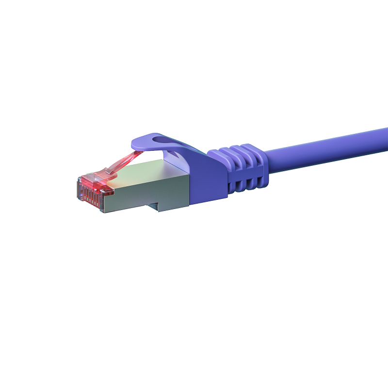 CAT 6 Netzwerkkabel LSOH - S/FTP - 1,50 Meter - Violett