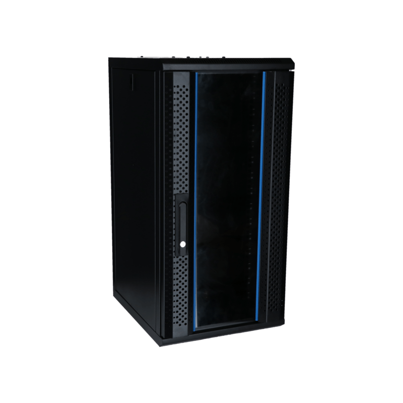 15 HE, 10” Serverschrank, mit Glastür, (BxTxH)  370x450x752mm