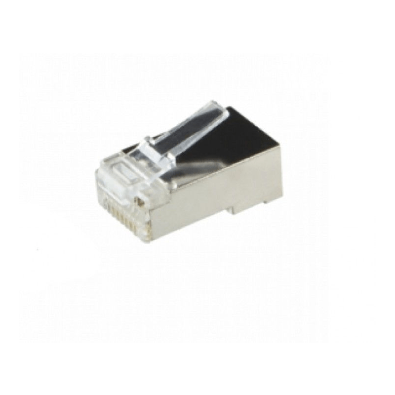 RJ45 CAT 6 Netzwerkstecker  geschirmt - für flexible Kabel