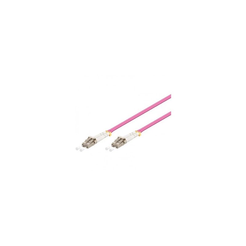 OM4 Duplex Glasfaserkabel LC-LC 1,50m