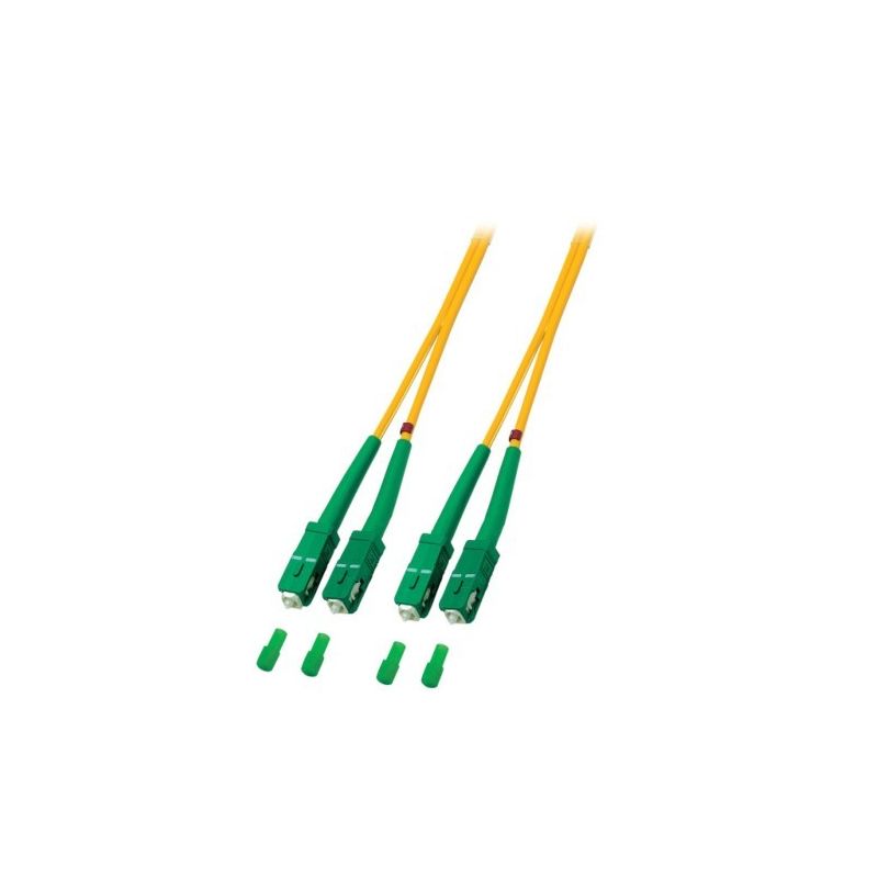 OS2 duplex Glasfaserkabel SC/APC-SC/APC 5m