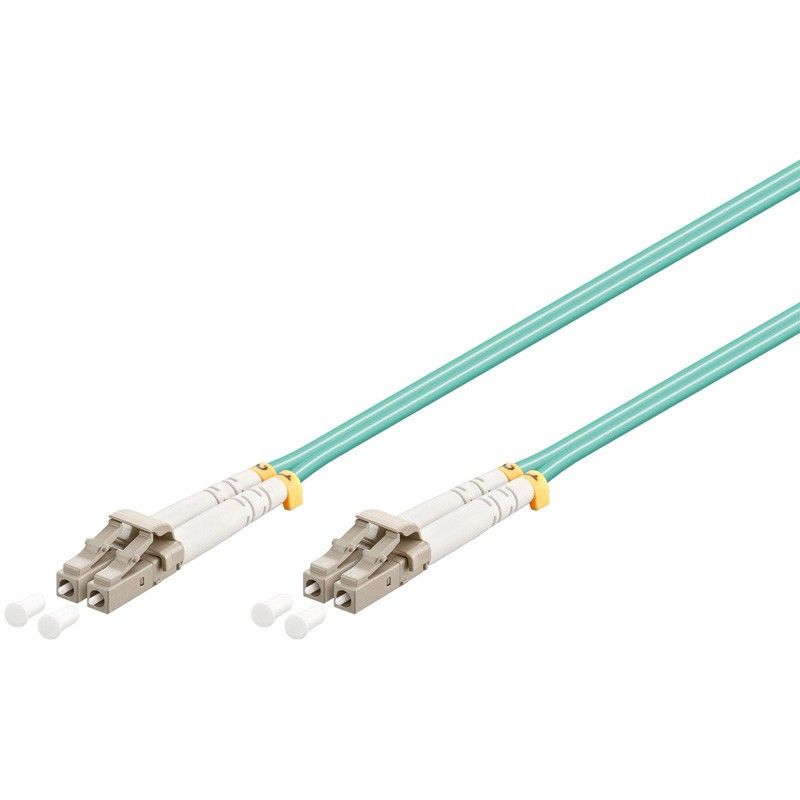 Glasfaserkabel LC-LC OM3 Duplex Patchkabel – 2 Meter