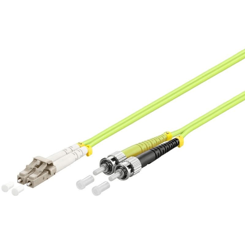 Glasfaserkabel LC-ST OM5 Duplex Patchkabel – 20 Meter