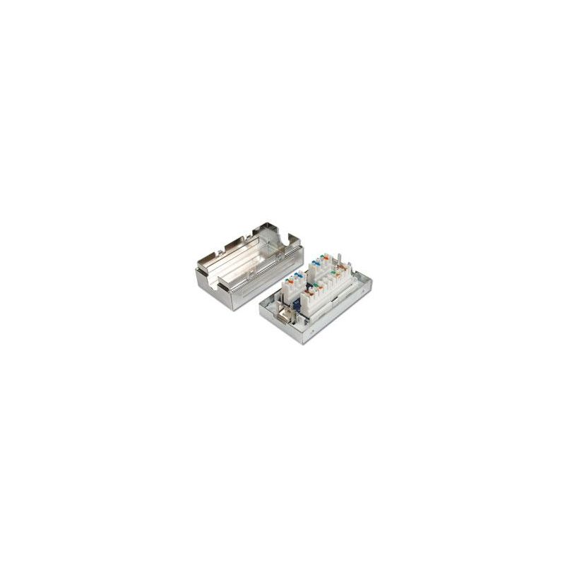 Kabelverbinder CAT 5e – LSA Anschlussbox – geschirmt 