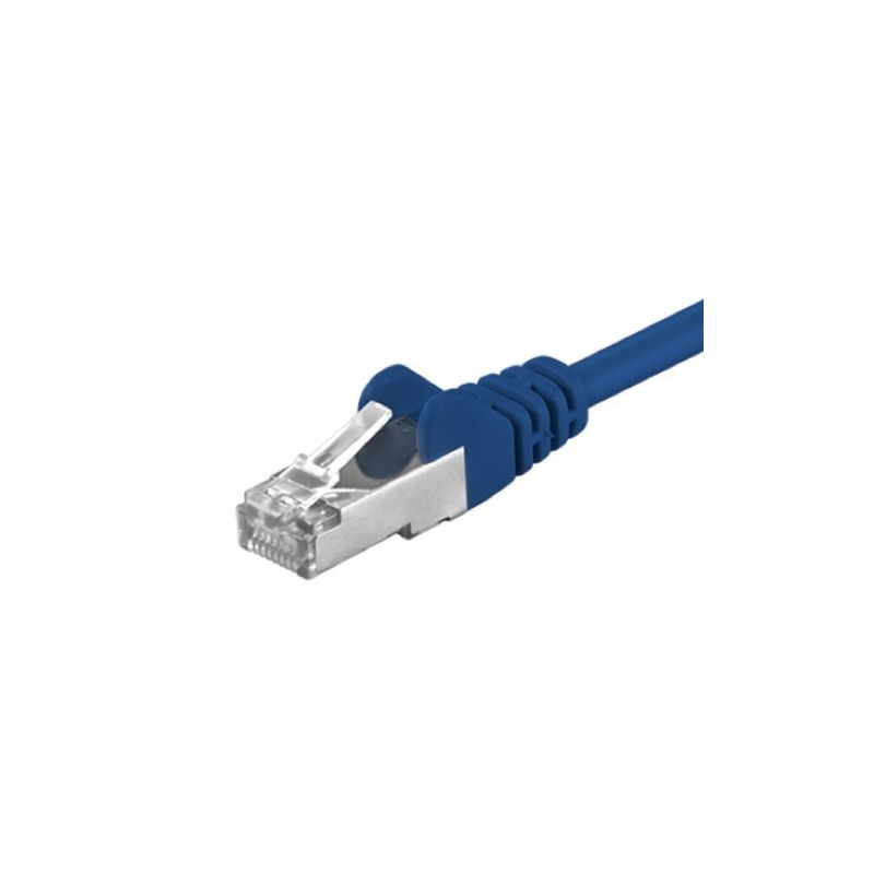 CAT 5e Netzwerkkabel F/UTP - 20 Meter - Blau