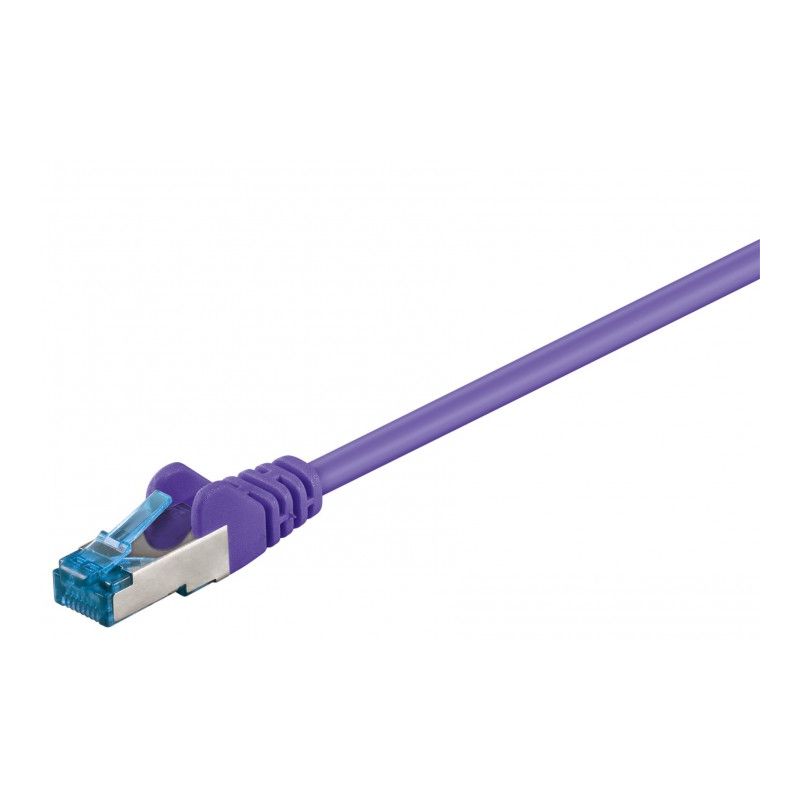 CAT 6a Netzwerkkabel LSOH - S/FTP - 5 Meter - Violett