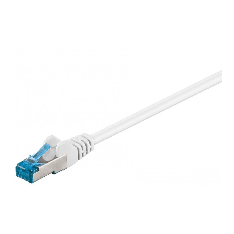 CAT 6a Netzwerkkabel LSOH - S/FTP - 1,50 Meter - Weiß