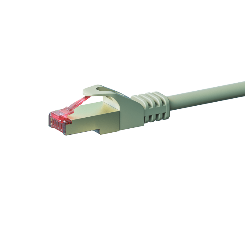 CAT 6 Netzwerkkabel LSOH - S/FTP - 2 Meter - Grau