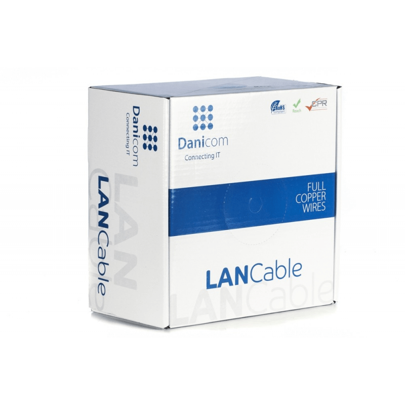 DANICOM CAT6 FTP 100m Starrleiter - LSZH (Eca)