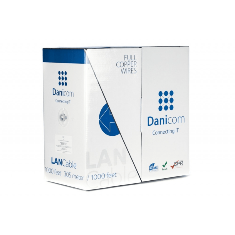 DANICOM CAT5E FTP 305m Starrleiter - PVC (Dca)