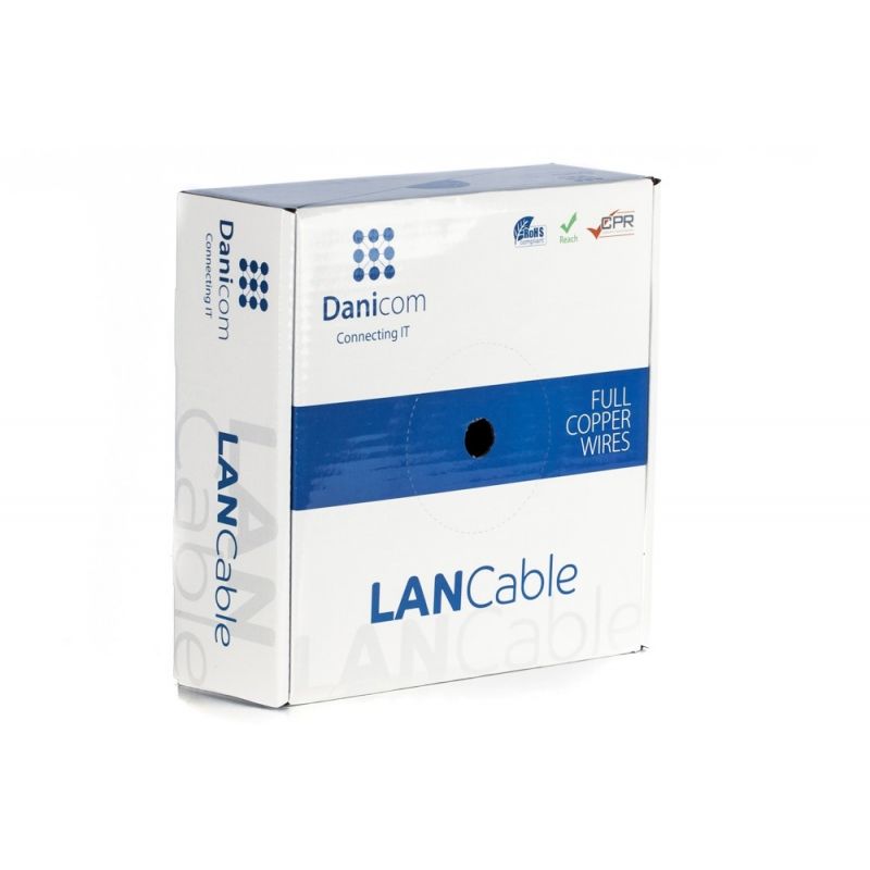 DANICOM CAT6 FTP 50m Starrleiter -  LSZH (Eca)