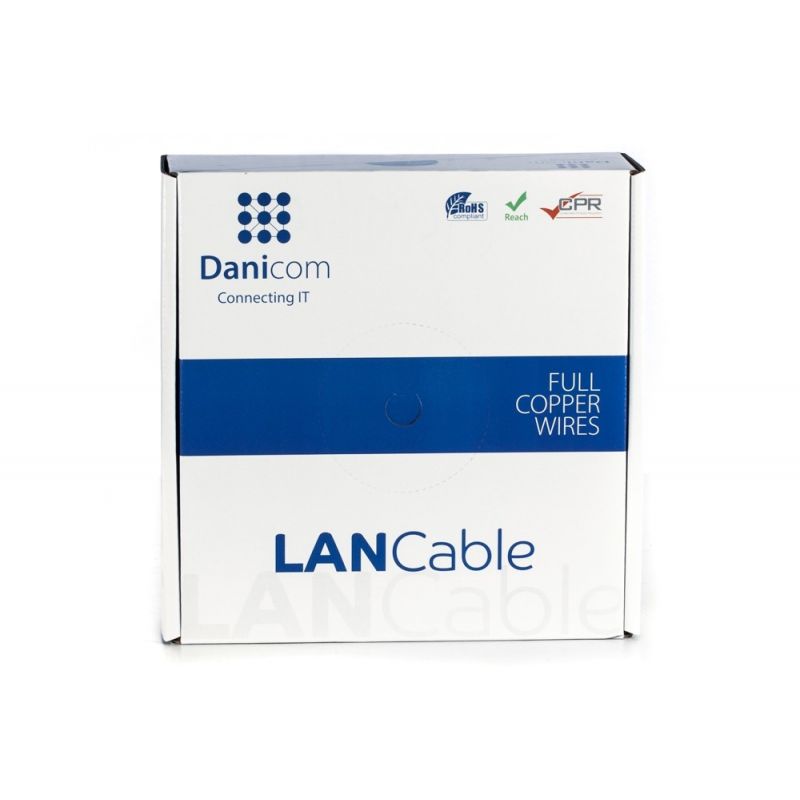 DANICOM CAT7 S/FTP 50m Starrleiter - LSZH (Eca)